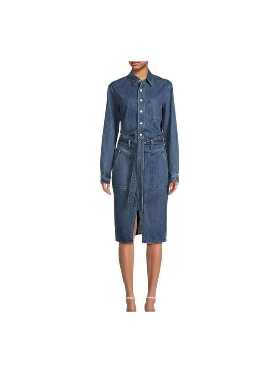 Rag & Bone Dresses & Skirts - Rag & Bone Mia Belted Denim Dress Size XL